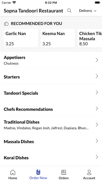 Sopna Tandoori Restaurant Screenshot