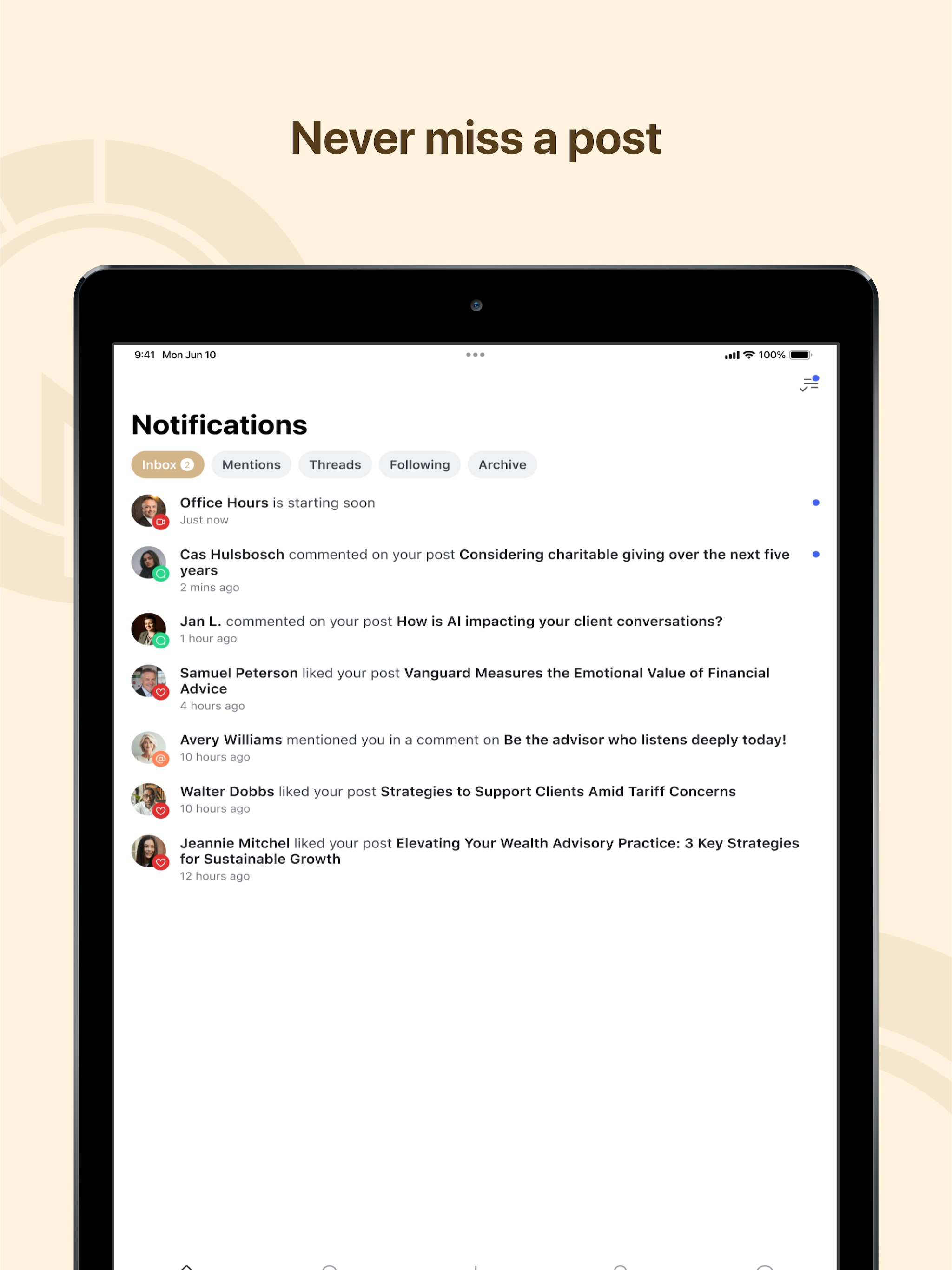 Quotient Advisor Community screenshot 6