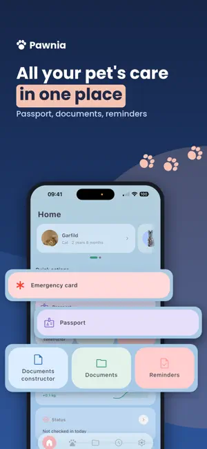 Pawnia: Pet Health Tracker screenshot 2
