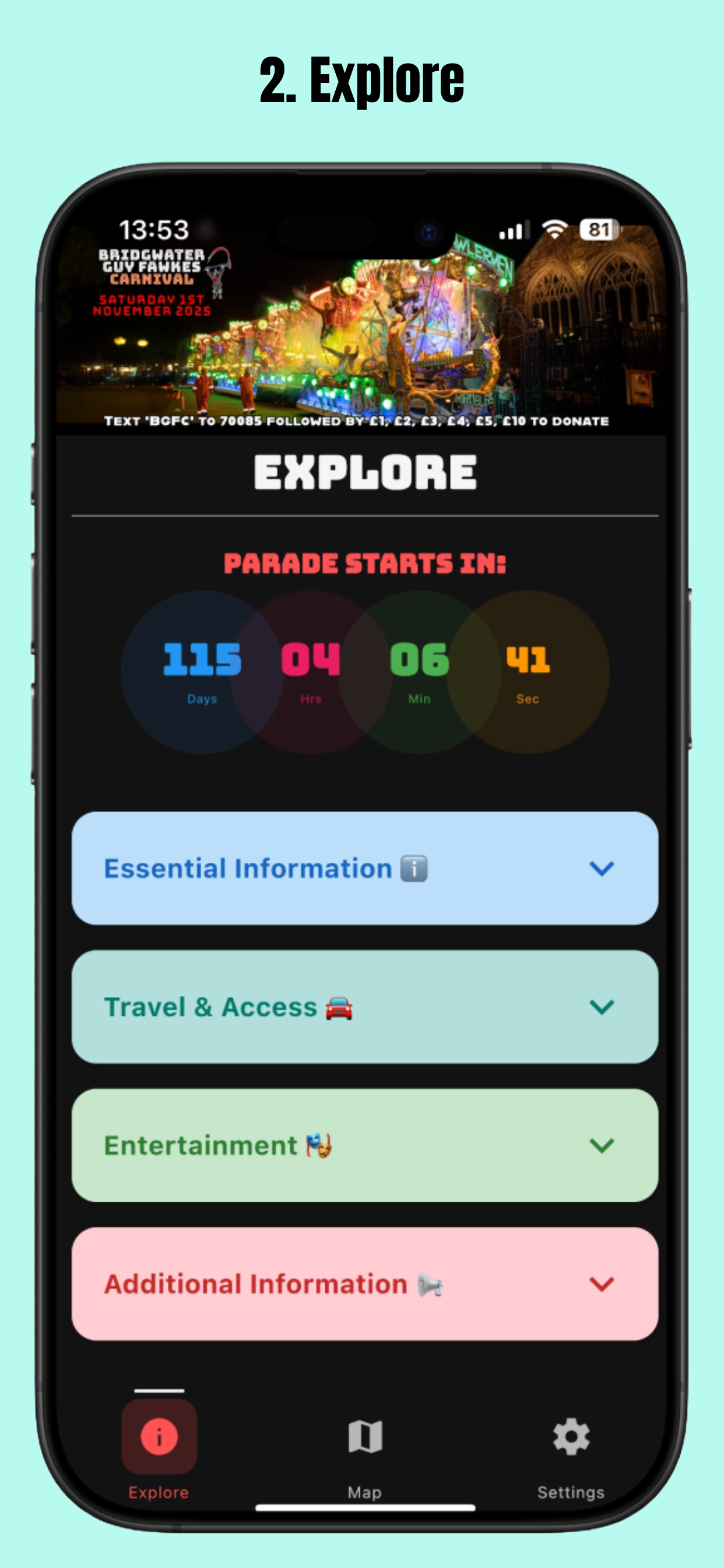 Bridgwater Carnival Companion screenshot 5