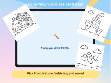 PaintyPix: Coloring for Kids iPad screenshot