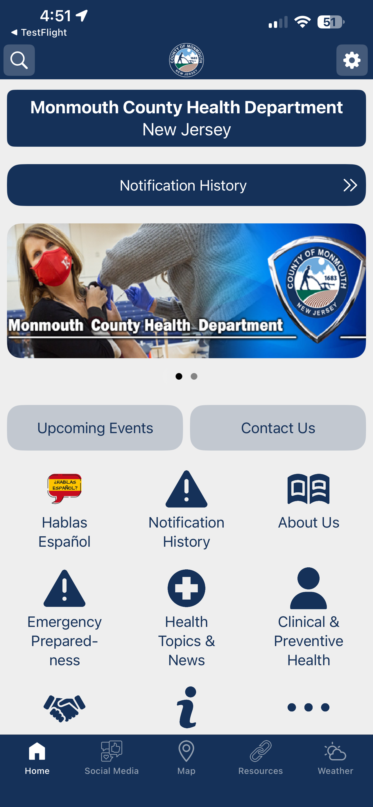 Monmouth County Health Dept