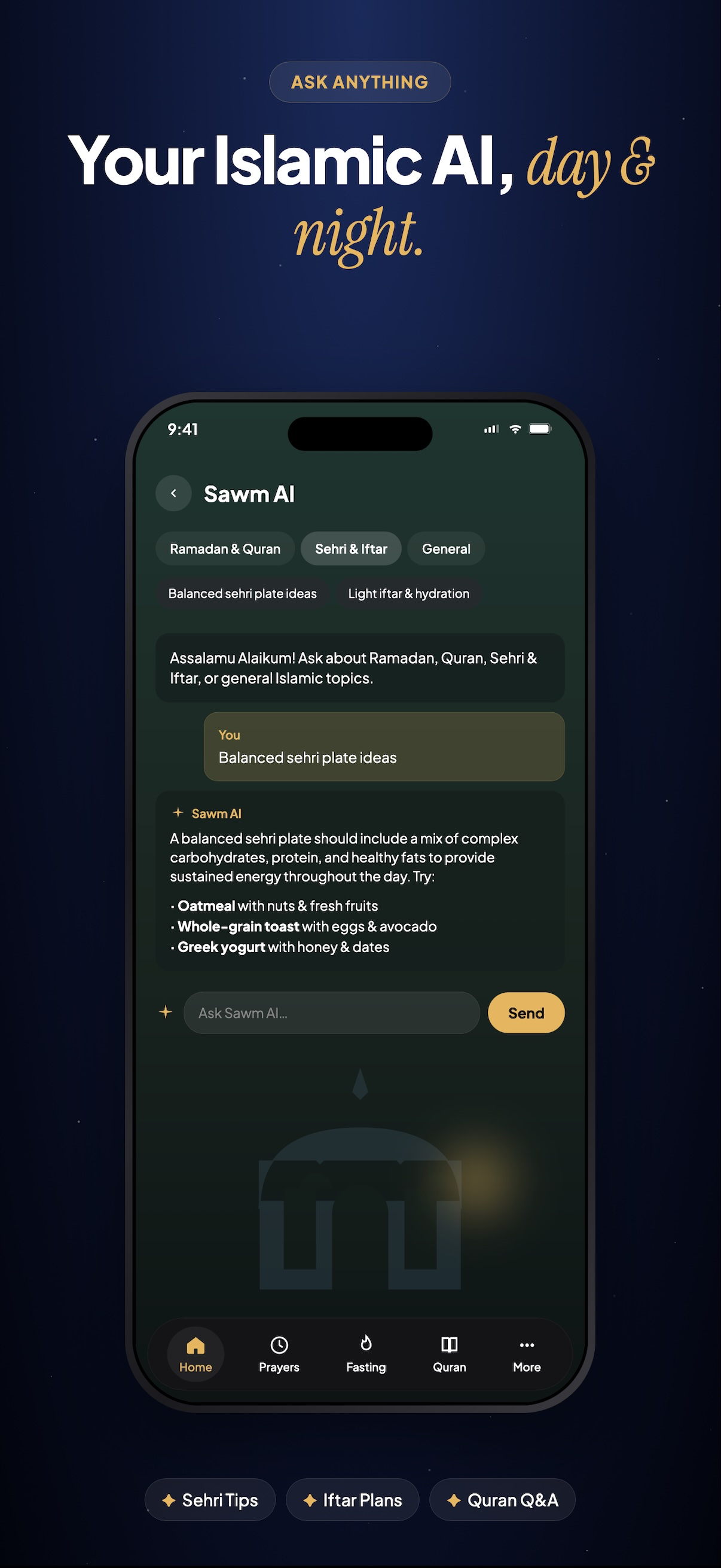 Sawm AI - Fasting Tracker