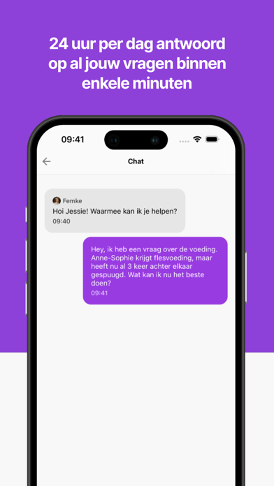 Maternify iPhone screenshot 3 - Medical app