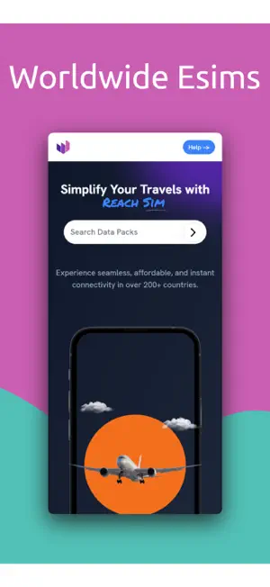 ReachSim: Travel eSIM screenshot 1
