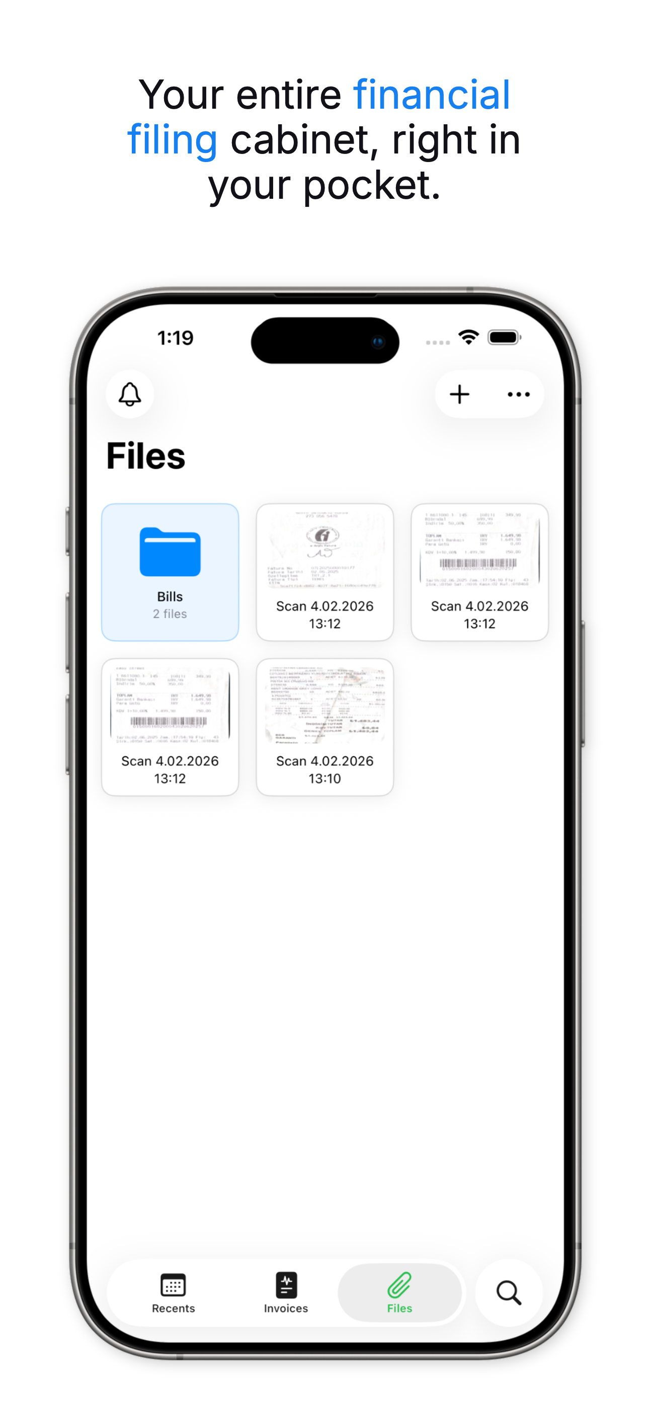Pocket Receipts - Scan PDFs screenshot 4