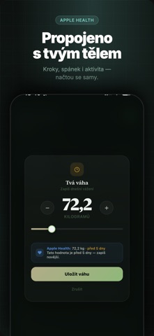 kCalori — kalorická tabulka screenshot