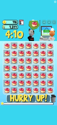 Cat Leo's Bakery Kitchen Game iPhone screenshot