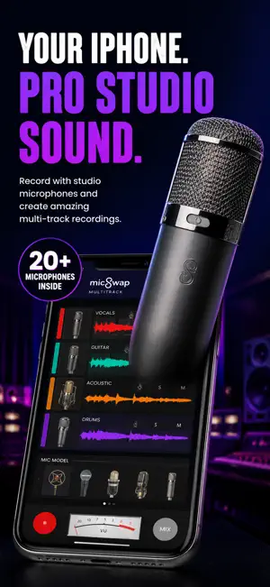 MicSwap MultiTrack Pro: Studio screenshot 1