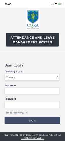 ATMS CQRA screenshot