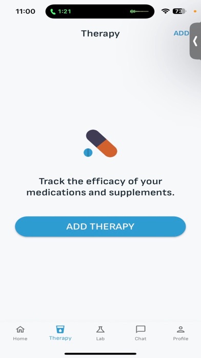 My Fluids app screenshot