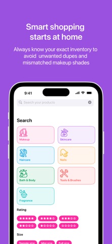 BeautyMark Inventory screenshot