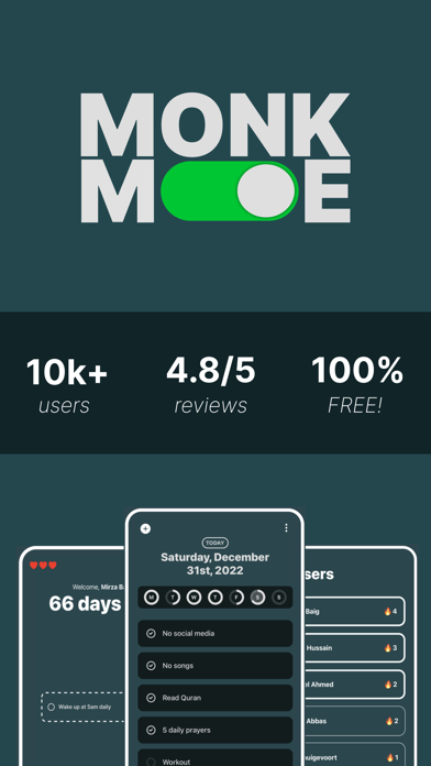 Monk Mode - Take Control Screenshot