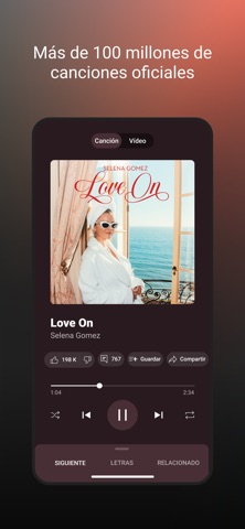 YouTube Music App Store preview screenshot 1