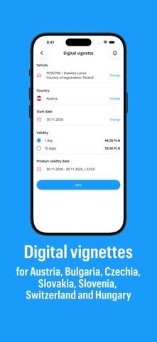 Autopay. Vignettes, motorway iPhone screenshot 3