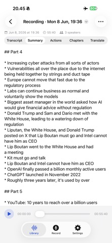 FerIQ: AI Transcriber Screenshot 5 of 10