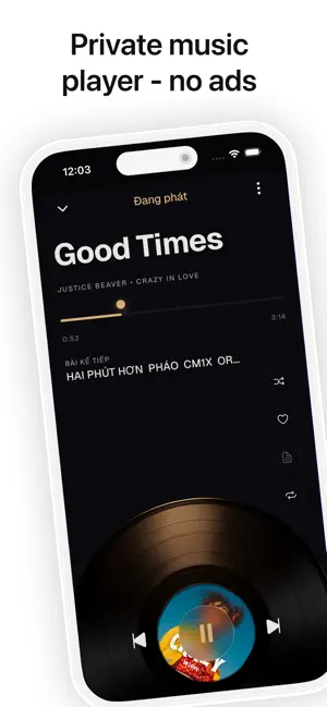 Mupl - Private Music Player screenshot 1