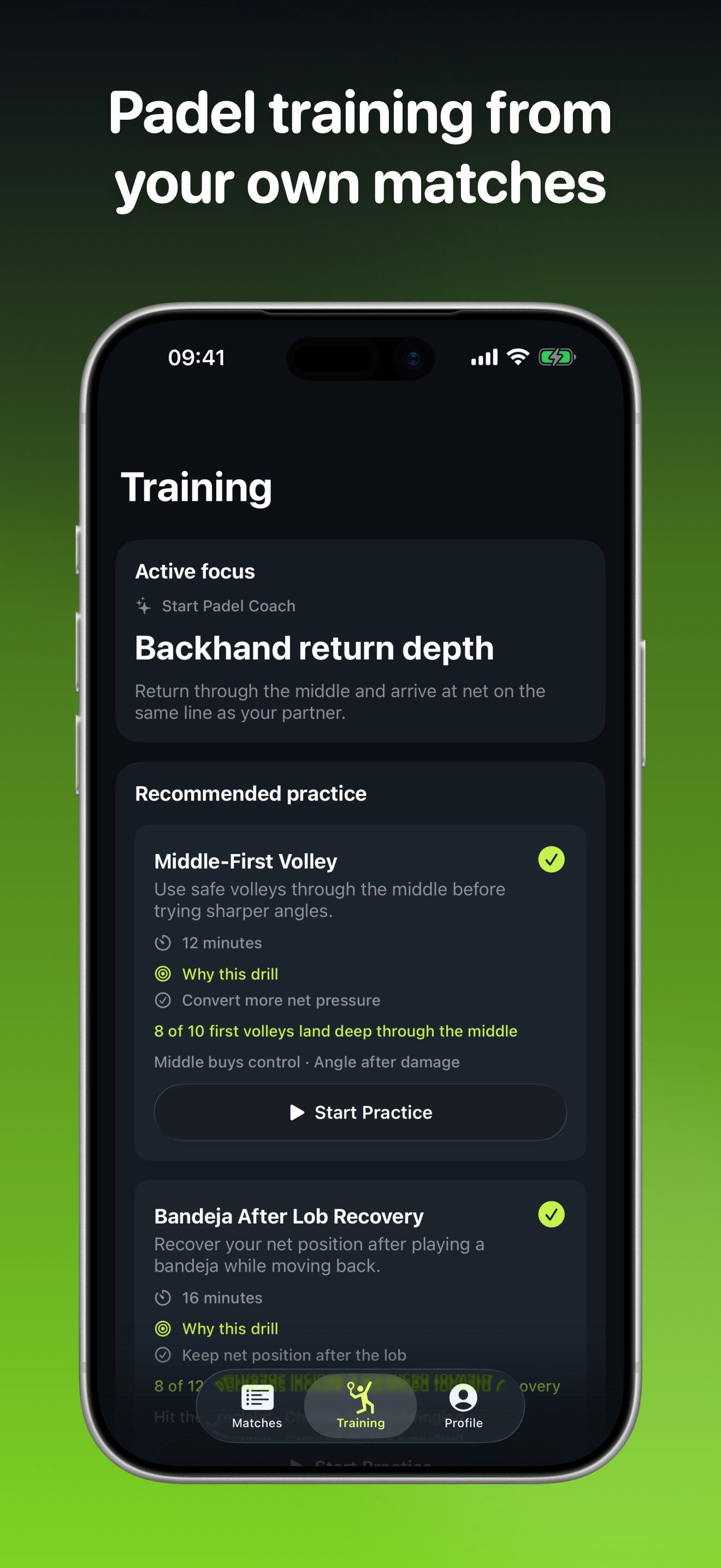 Start Padel: Match Tracker screenshot 3