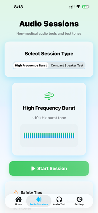 AudioTone : Audio  Analyser Screenshot 2 of 4