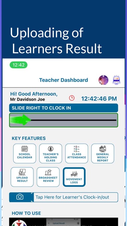 JOSRAC Teacher Portal