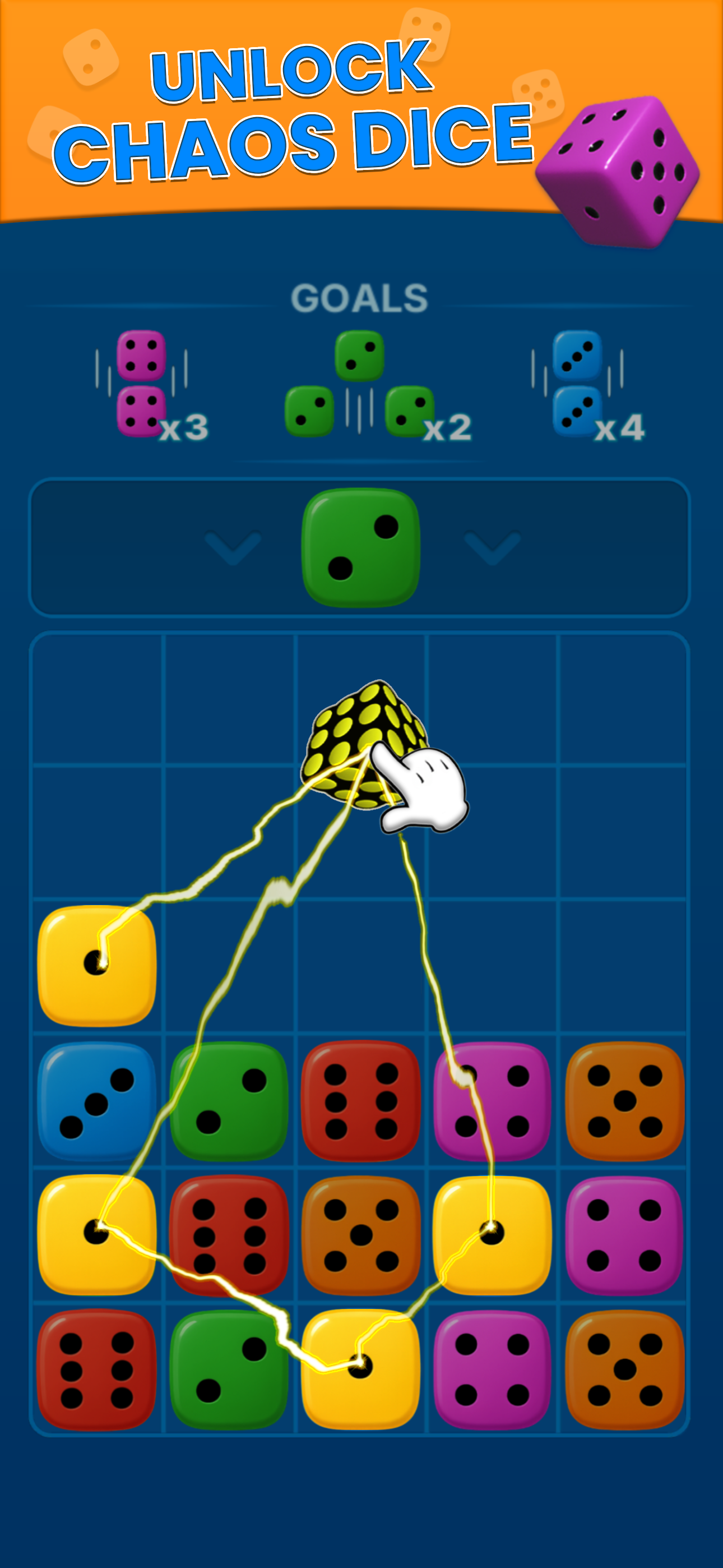 Zen Dice Merge & Match Puzzle