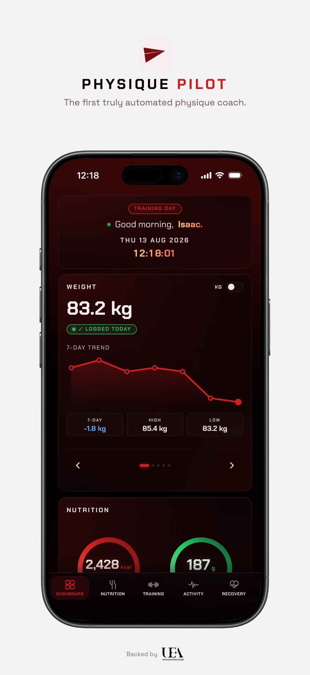 Screenshot 1 of Physique Pilot