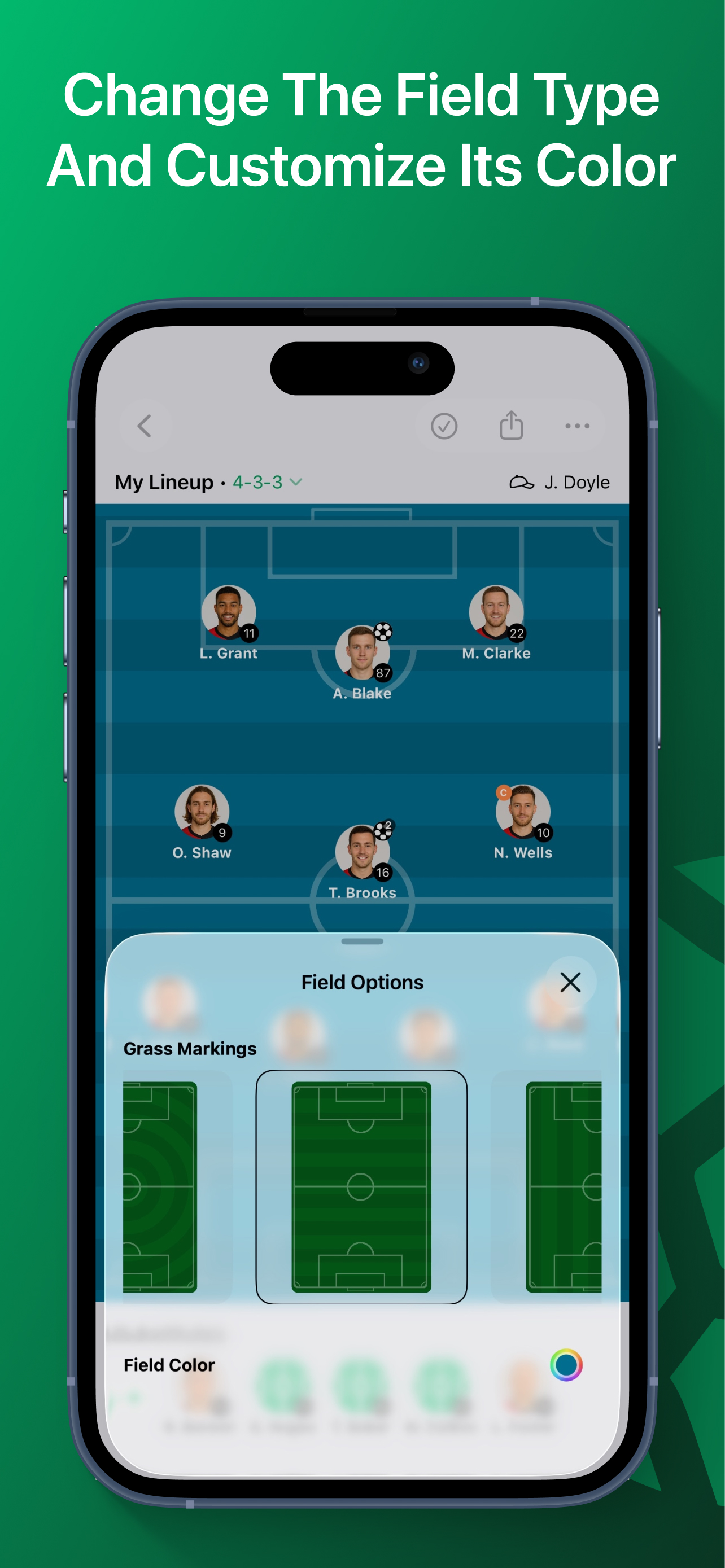 Soccer Line Up Builder 11 screenshot 8