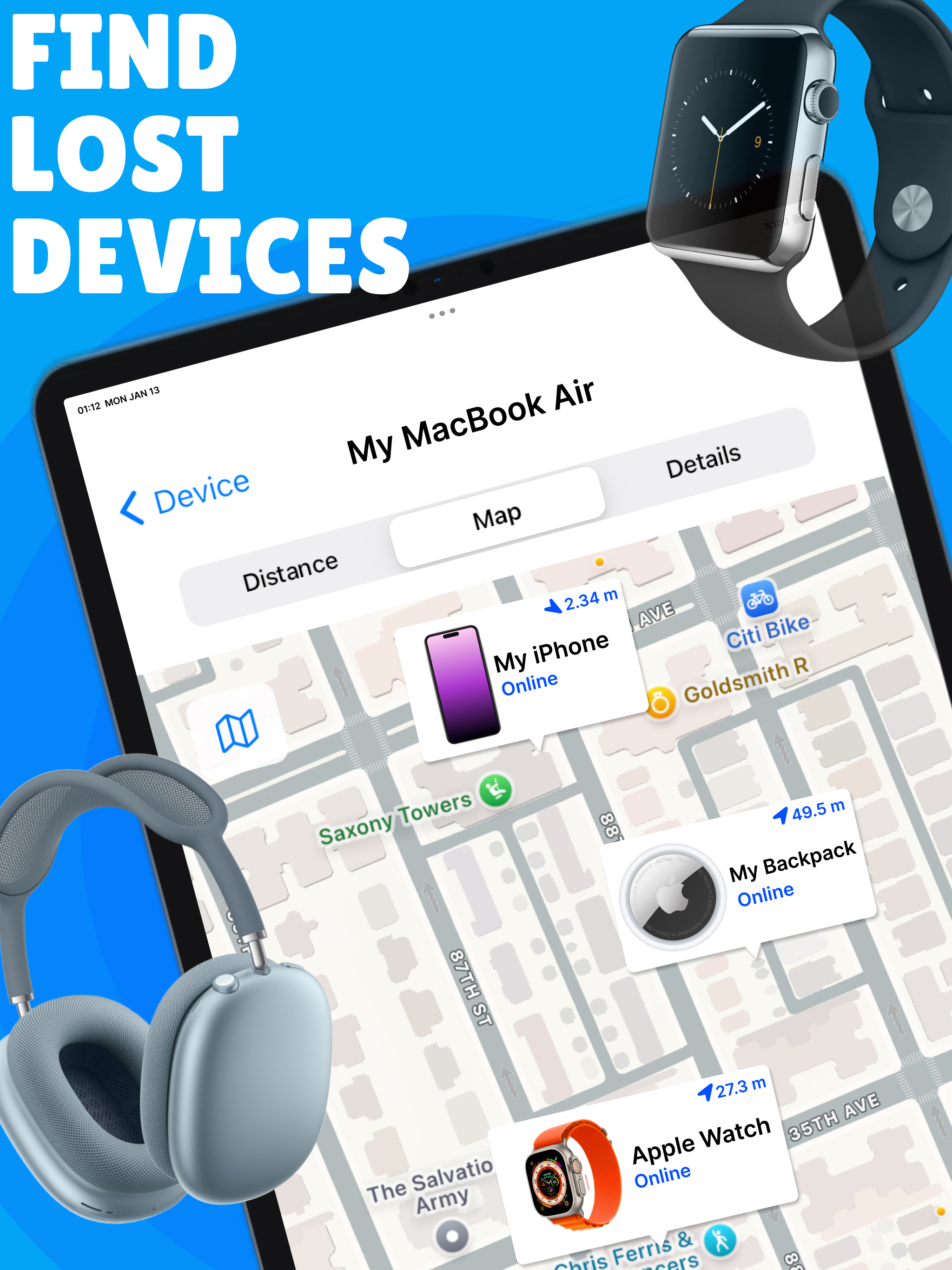 Bluetooth Tracker & Finder
