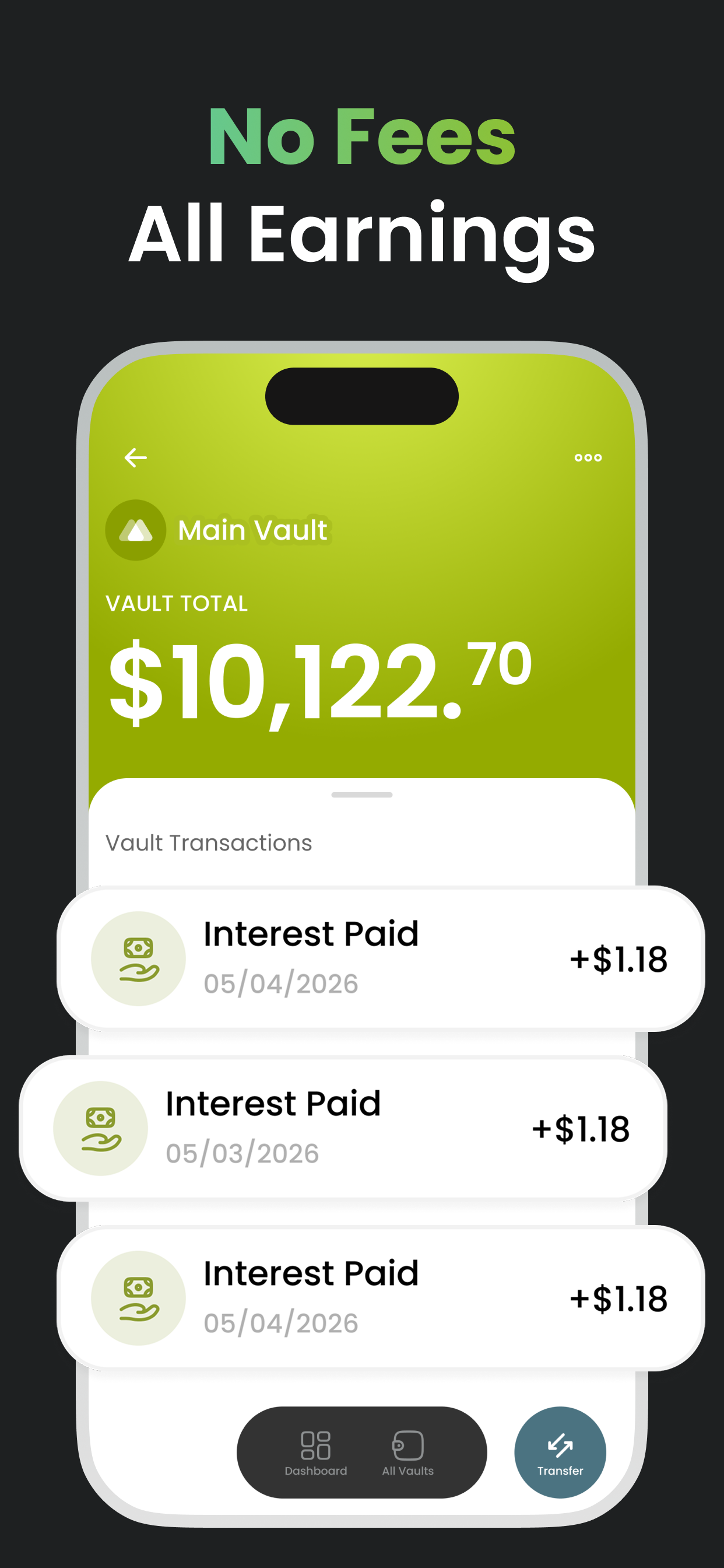 Elevault – Interest Paid Daily screenshot 8