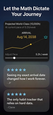 TenK - Skill Tracker iPhone screenshot