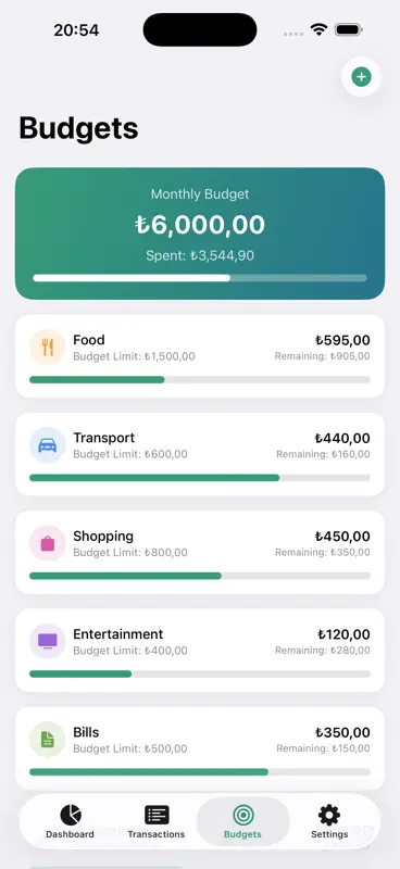 Finora - Finance Tracker screenshot 3 of 5