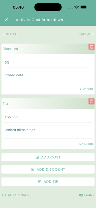 JajanTracker Screenshot 5 of 7