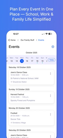 Family Folder: Shared Planner screenshot