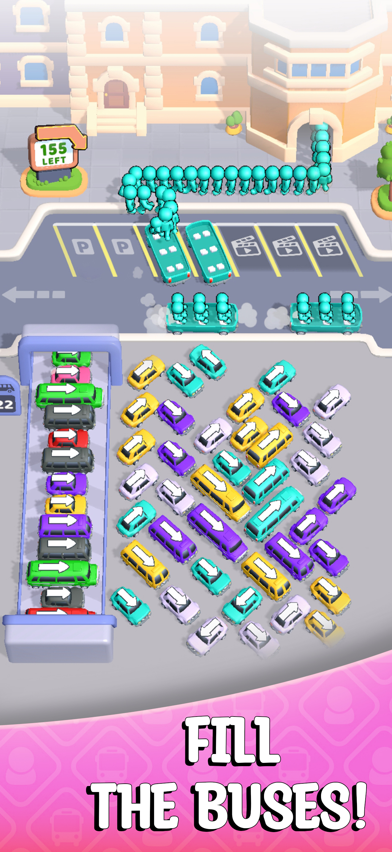 Bus Jam Fever Puzzle screenshot 2