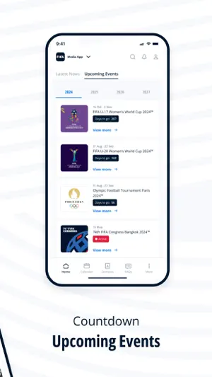 FIFA Media App screenshot 2
