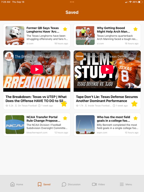 Longhorns Football News screenshot-3
