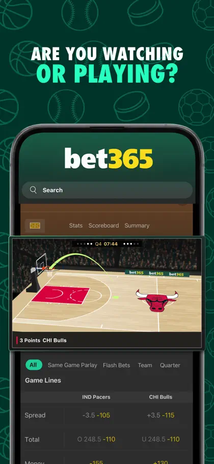 Screenshot 5 di 6 di bet365 Sports Betting