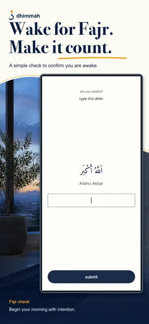 Dhimmah: Adhan & Prayer Times screenshot 1