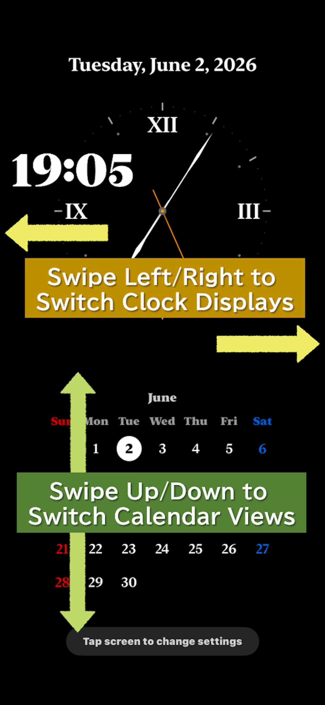 Roomy Clock - Timer & Alarm