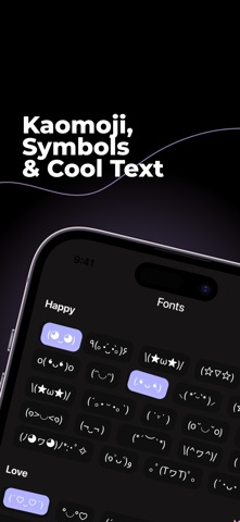 Custom Fonts Keyboard Cool Screenshot 3 of 3