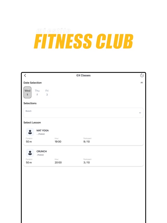 Screenshot #5 pour Mi Estilo Fitness Club