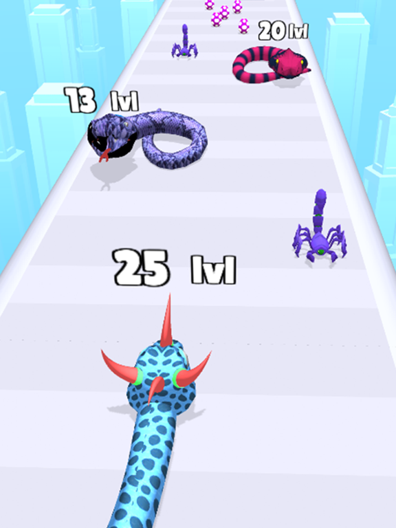 Snake Run Merge & Evolve iPad screenshot