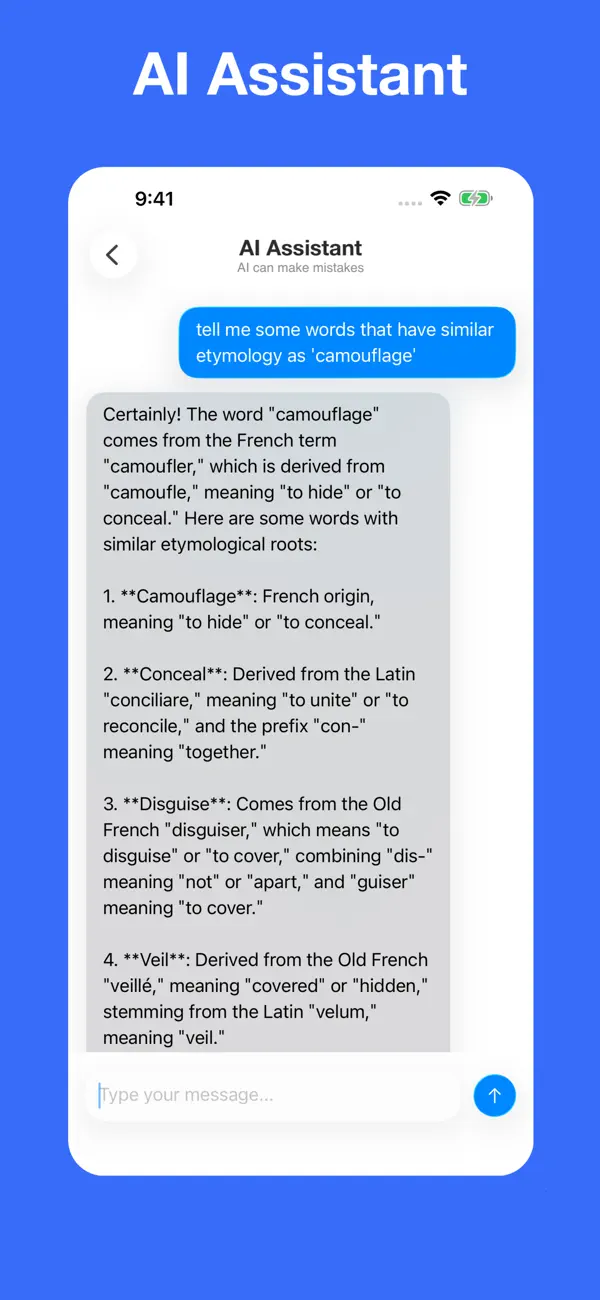 Screenshot #3 pour English etymology and origins