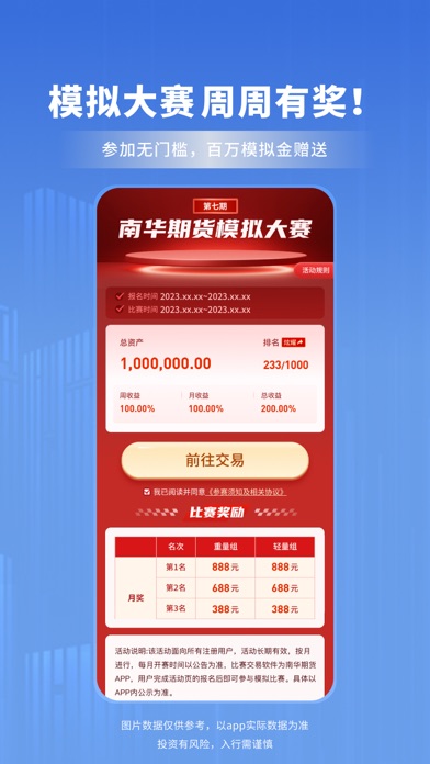 Screenshot 3 of 南华期货—期货开户实时行情交易策略 App