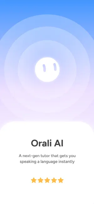 Orali AI – Language Lessons screenshot 1