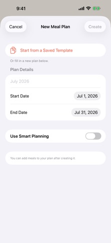 MenuPlan: AI Meal Planner Screenshot 8 of 10