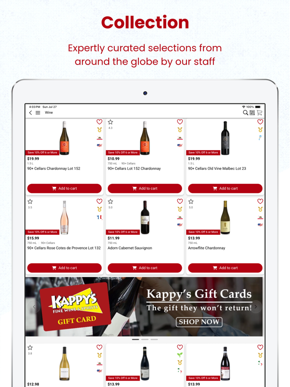 Screenshot #6 pour Kappy's Fine Wine & Spirits