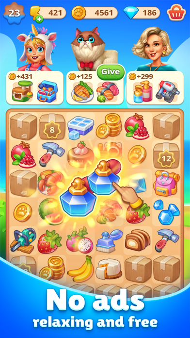 Happy Town: Merge Adventure Screenshot