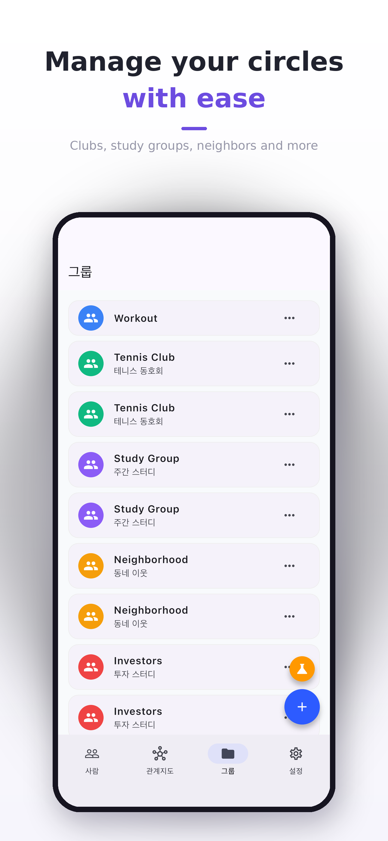 People Map - Contact Organizer screenshot 5