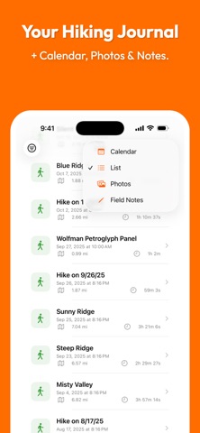 Coati: Hiking Diary screenshot